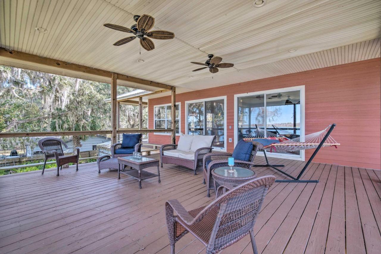 Lakefront Crystal River Home With Private Dock! Экстерьер фото