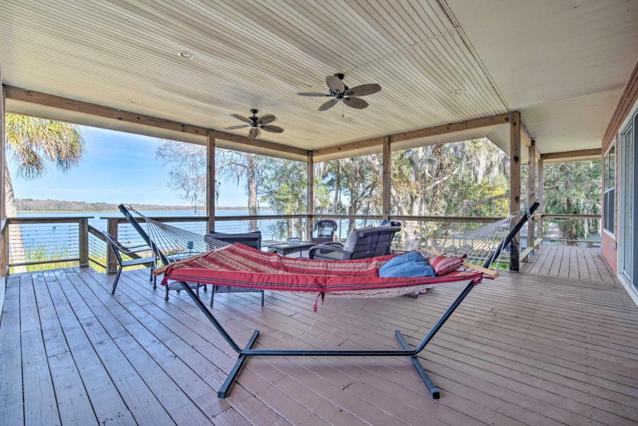 Lakefront Crystal River Home With Private Dock! Экстерьер фото
