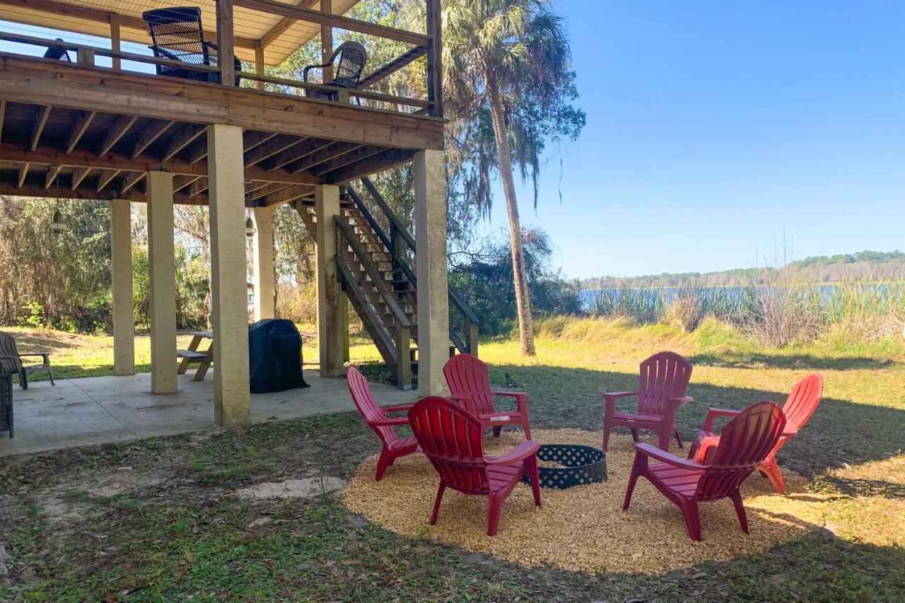 Lakefront Crystal River Home With Private Dock! Экстерьер фото